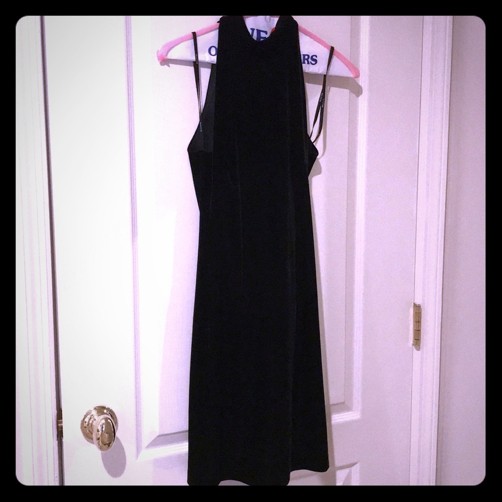 X-Small Baileys 44 velour dress